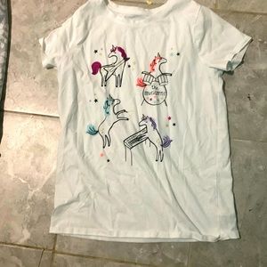 Cat&jack girls XL unicorn T-Shirt